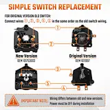 Club Car DS FNR switch